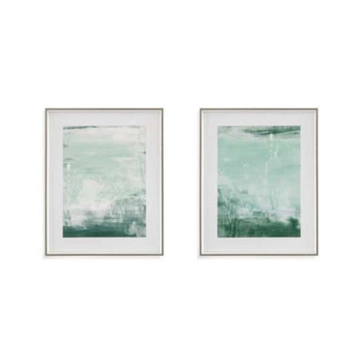 «Coastal Patina I», reproduction encadrée