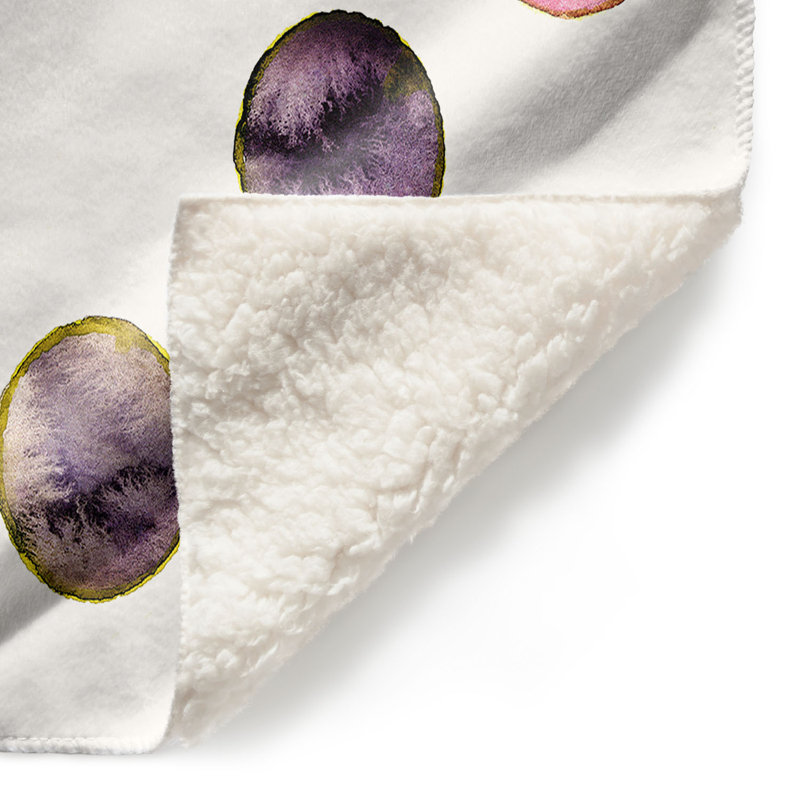 Couverture sherpa doux circle joy 5, l 51 po x L 60 po