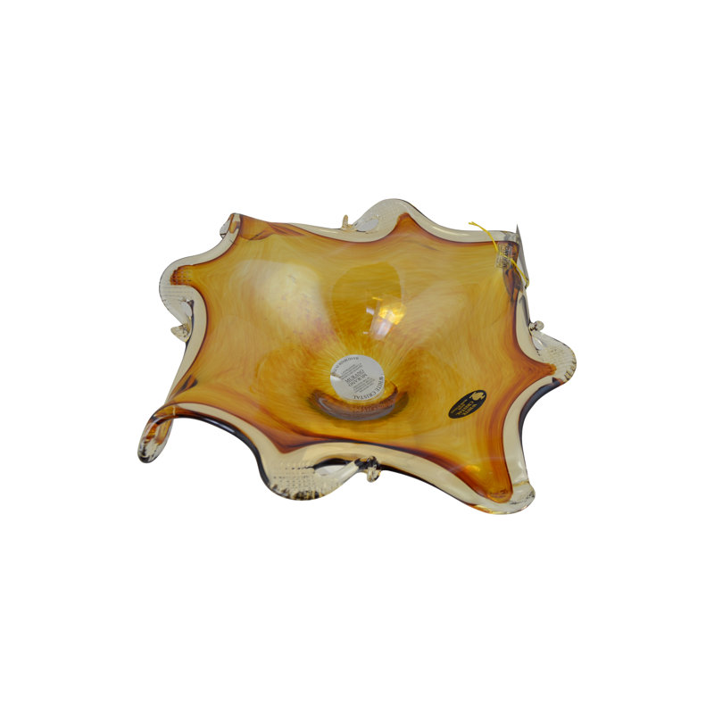 Vase en verre soufflé à la main
