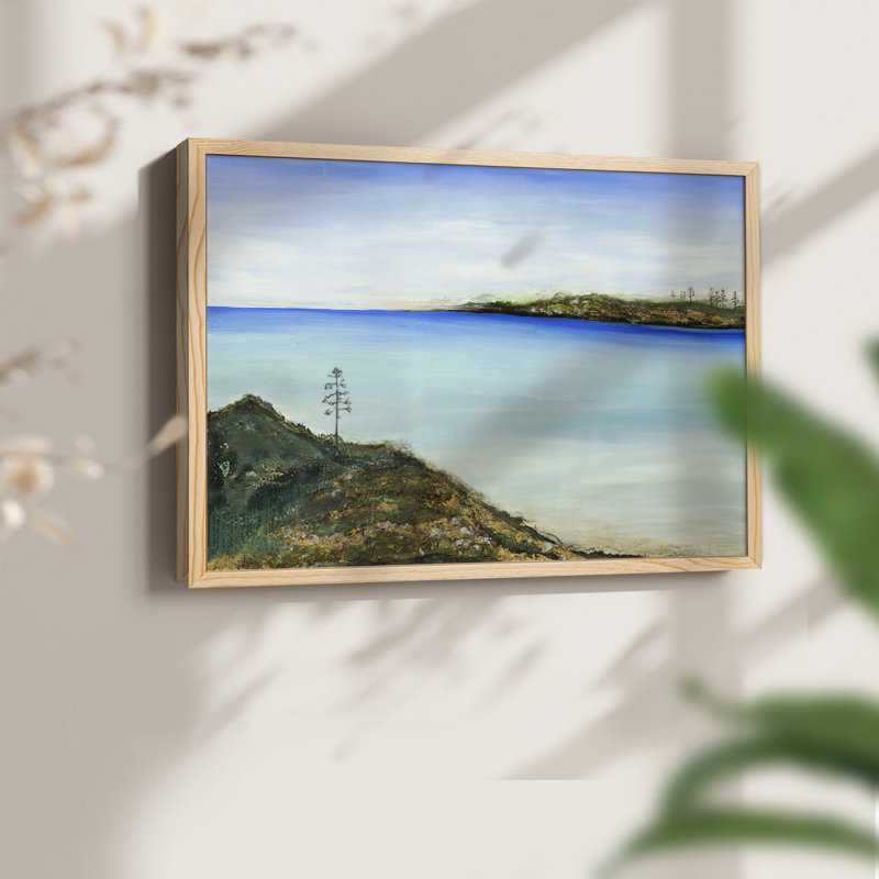 «On a Clear Day» - reproduction encadrée - réarmable, Naturel, H 22 po x l 28 po