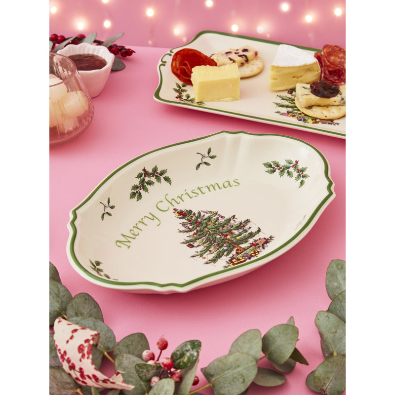 Spode, Christmas Tree - Merry Christmas Tray