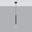 Robbinsdale 1 - Light Black Cylinder Pendant-62119190