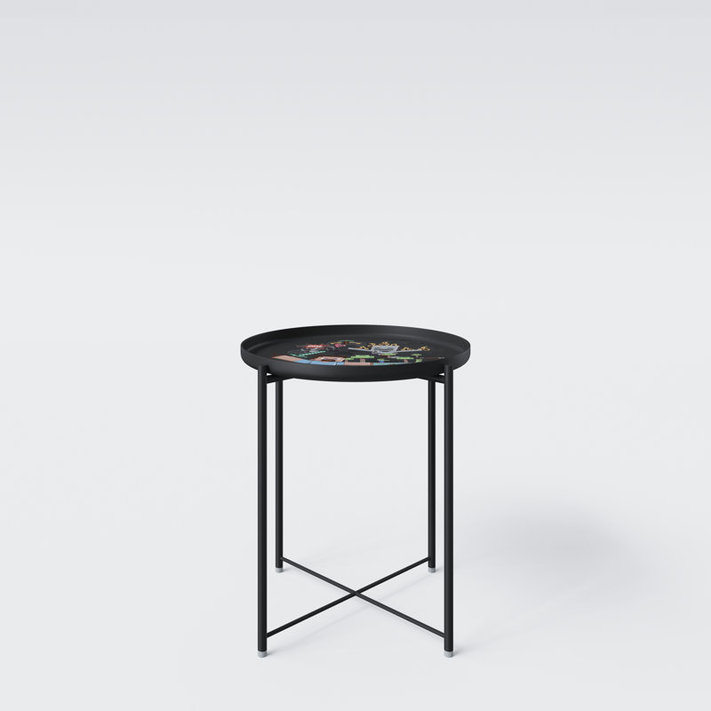 Table d'appoint Minecraft, plateau amovible