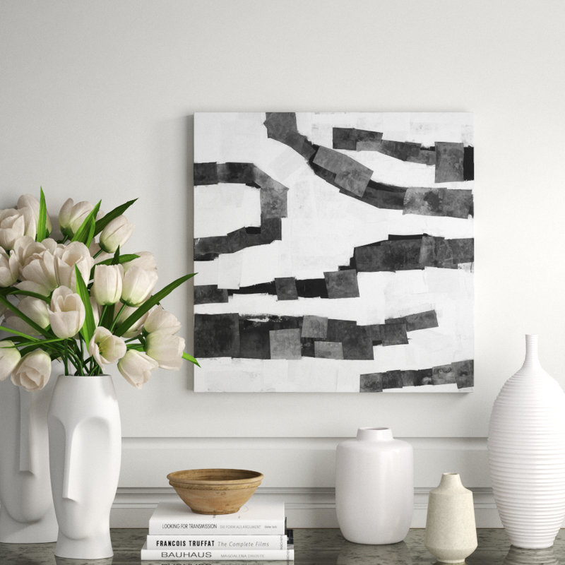 First Steps Giclee Wall Art Décor By Barclay Butera Print by Barclay Butera, 40" H x 40" W x 1.5" D, Image Brush Gel