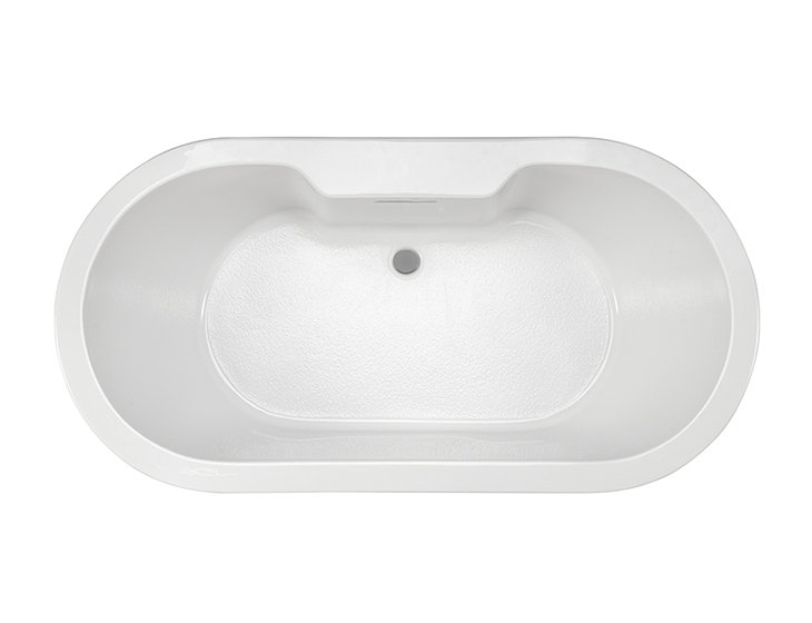 New Yorker 10 71.75" Freestanding Air Bathtub - Matte