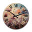 Horloge murale en bois surdimensionnée Wildflowers-319736063