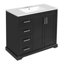 Meuble-lavabo moderne 36 "avec lavabo en céramique-1737495702