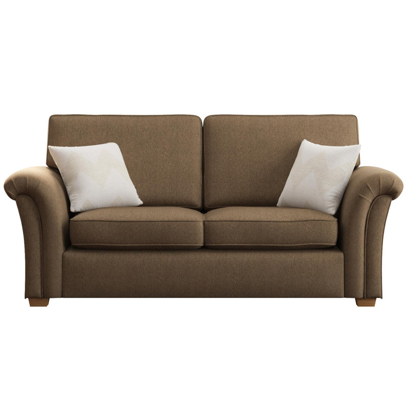 Castleacre Three Seater, Fixed Back, Nutmeg