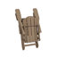Chaise Adirondack pliante en PEHD Shawnna-86794603