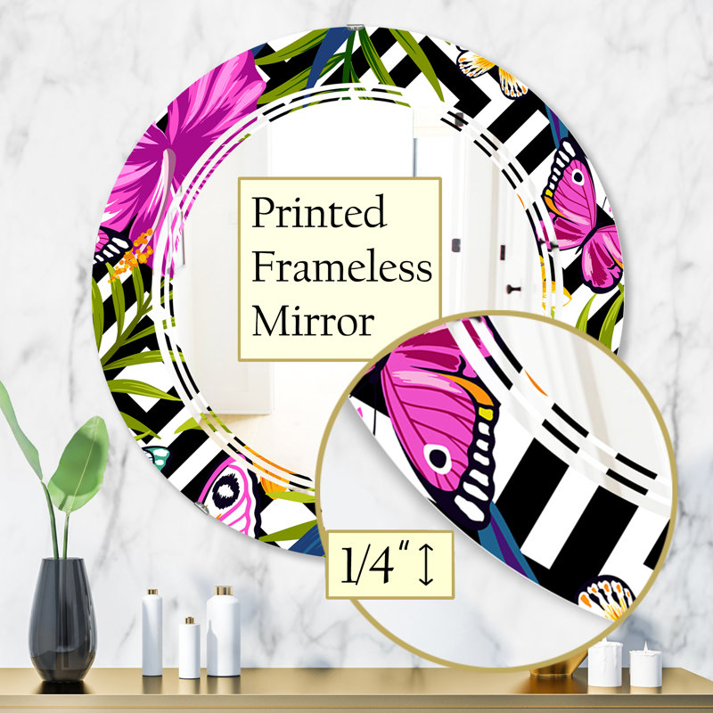 Miroir mural Triple C, H 31,5 po x l po