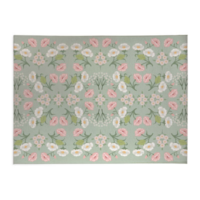 Tapis de cuisine antidérapant May Flowers
