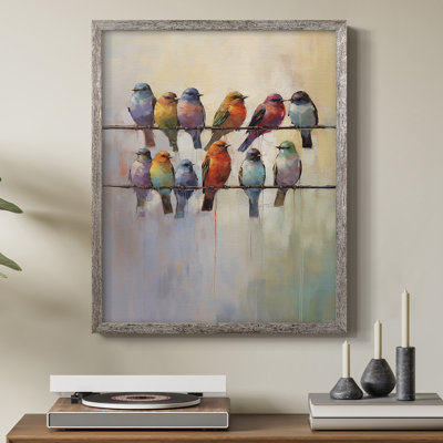 ANIMALS Series DXII Framed Print - Solid Wood