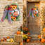 Couronnes d'automne de tournesol de citrouille de 1 PCS pour porte d'entrée, décor d'automne, mur de porche, décor intérieur extérieur