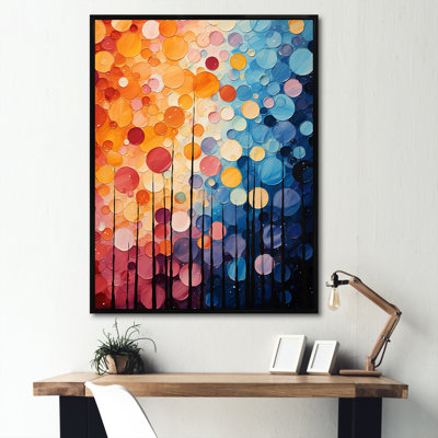 Mid Century Retro Rhythms II - Décoration murale abstraite