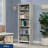 Dover Edge 5-Shelf Bookcase In Glacier Oak-886899470