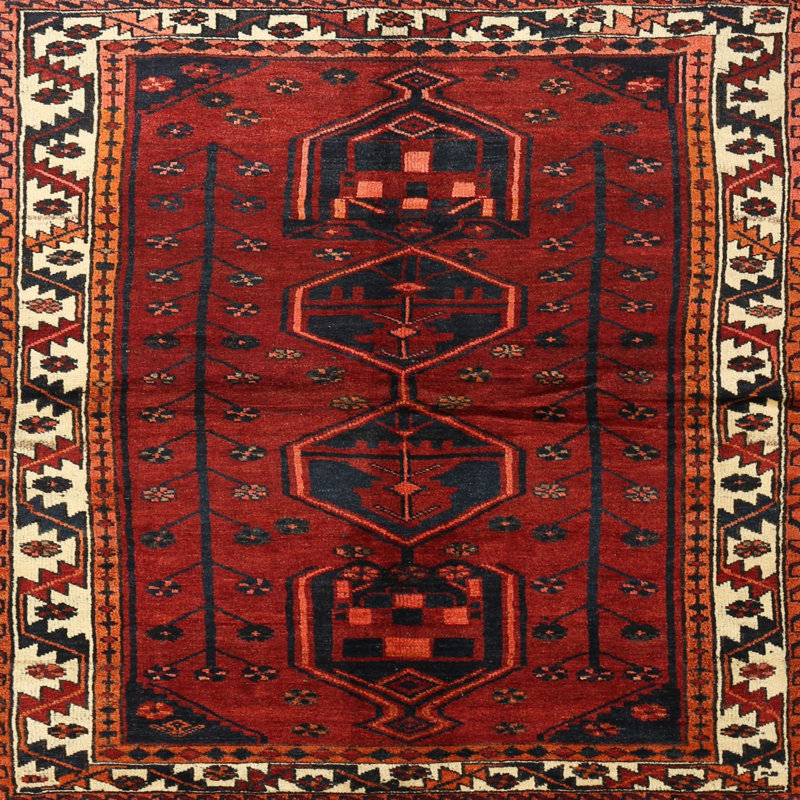 Cayetana Oriental Indoor Rug, Square 3'