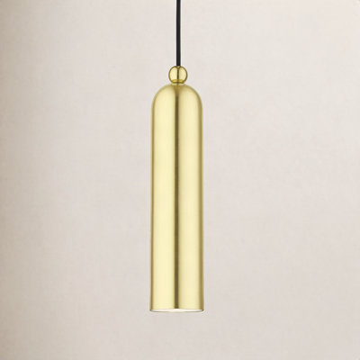 Hanne Dimmable Cylinder Single Light Pendant