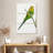 Brampt Perched Budgerigar-108612646