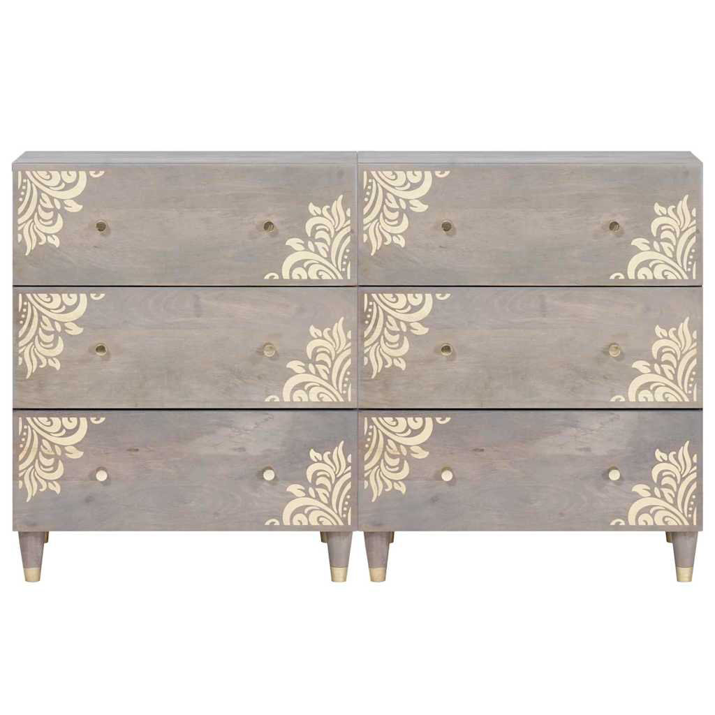 Solid Wood 60cm W 6 - Drawer Chest of Drawers
