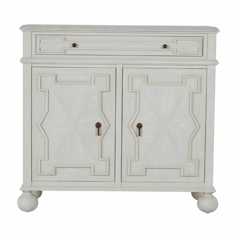 Ezekiel 2 - Door Accent Cabinet, Cerused Ash