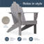 Sanchaya Teak Outdoor Adirondack Chair-1597246426
