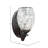 Zilo Wall Sconce Shown With 5" Natural Fusion Glass-32415618-32415614