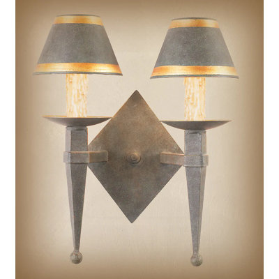 Altoona Wrought Iron Candle Wall Light