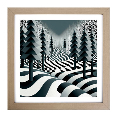 Single Picture Frame Print on Wood