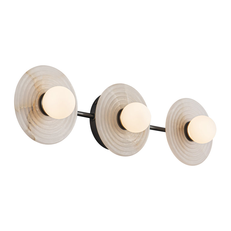 Dahlia 3 - Light Dimmable Vanity Light, Urban Bronze