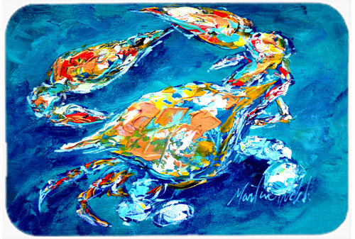 Planche à découper en verre Crab