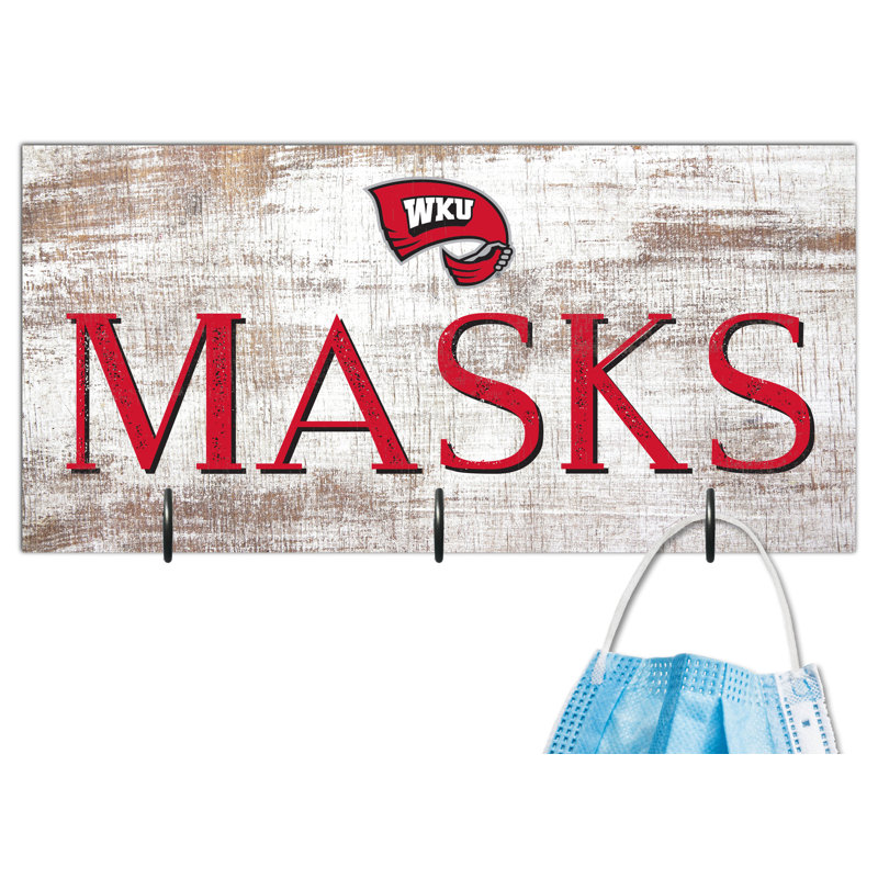 3 - Hook Wall Mounted Coat Rack, Western Kentucky
