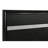 Orchid Black Queen Storage Panel Bed