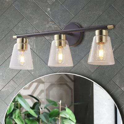 Lampe de salle de bain avec miroir