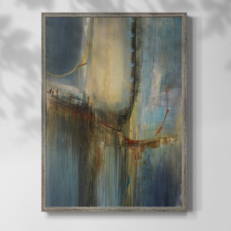 Moon Shadows Framed Print - Solid Wood, 11" H x 9" W