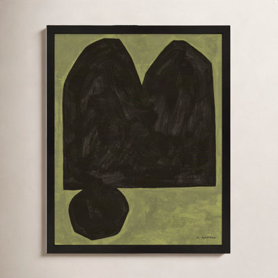 Lyndsey "Module on Green 3" Painting