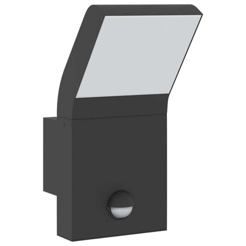 Danion Plug-in LED Outdoor Wall Lights, Black
