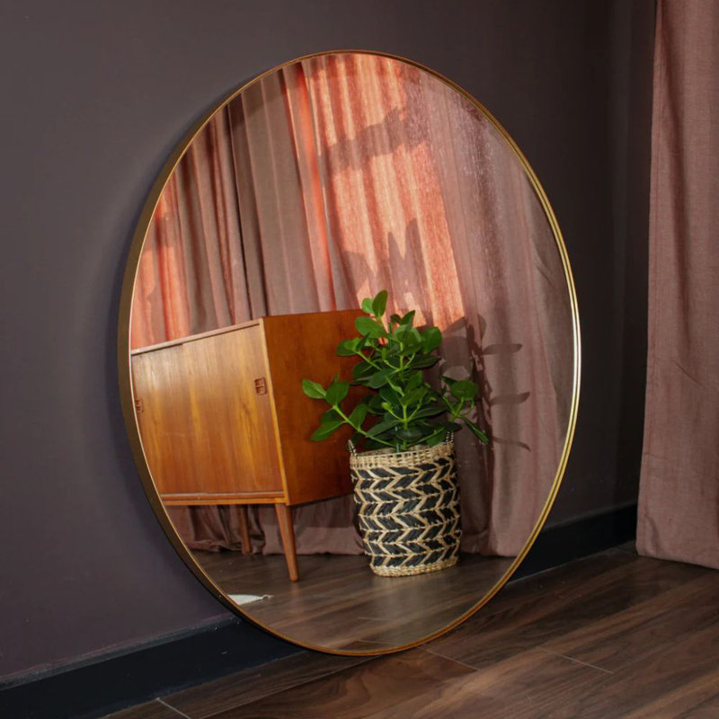 Metal Round Wall Mirror