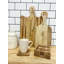 Wood Square 4 Piece Coaster Set