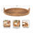 Round Woven Rattan Tray-1880197977