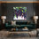 «Fruit Acai Berry», art mural sur toile mauve