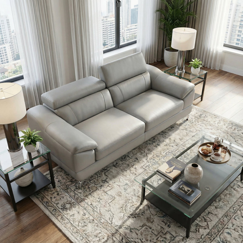 Richert Upholstered Loveseat, 37" H x 82.5" W x 41.75" D, 3