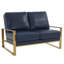 Causeuse moderne en simili cuir Gratiano-1507704321
