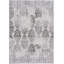 Tapis gris à motif abstrait Charlotta-29286304