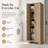 Velmora Luxury Tall Storage Cabinet, 70" High Cabinet with 2 Doors & Adjustable Shelves, Freestanding Organizer for Bathroom, Office, and Dining Room-1498881189