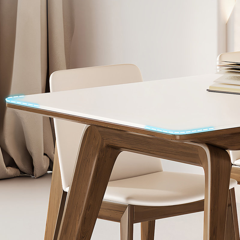 Table de salle à manger Home Home, H 29,5 po x L 55,1 po x l 31,4 po