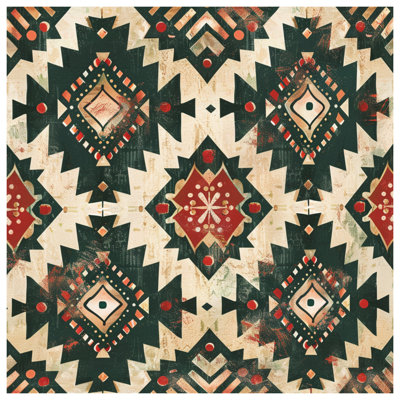 Motif de couvre-lit tribal Southwestern