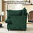 Upholstered Oversized Accent Chair, Comfortable Single Sofa Chair with Pillows, Deep Seat Reading Armchair-649776868