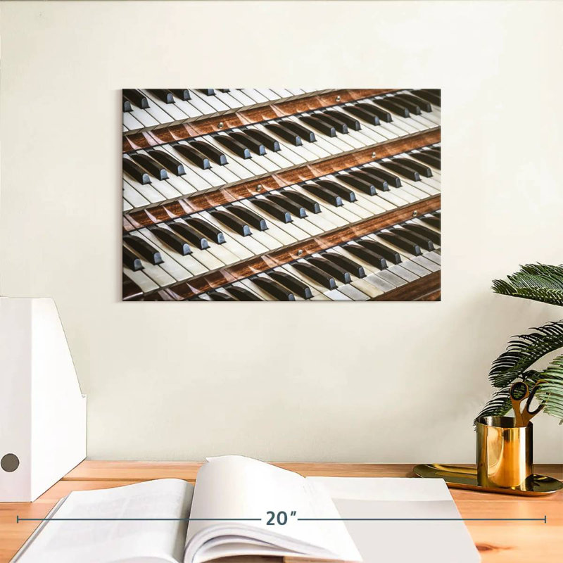 Pipe Organ, 8" H x 12" W