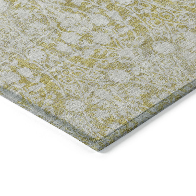 Tapis rond lavable 8 po