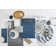 Moen 90 Degree 8 in. Widespread 2-Handle Mid-Arc Bathroom Faucet Trim Kit in Chrome (Valve Not Included)